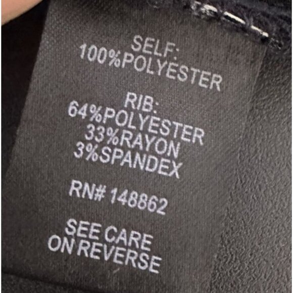 Torrid Sheer Black Dotted Puff Sleeve Swiss Dot Blouse Size 0/Large Women's Top - Picture 9 of 11